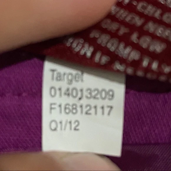 Merona Stretch Purple Skirt D - Picture 6 of 6